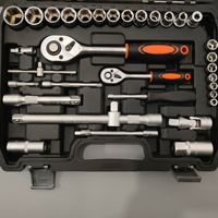 78 pièces boîte à outils Vde main autres outils clé à douille à impact profond combinaison usage domestique boîte à outils de réparation de voiture Kit