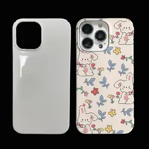 Coque de téléphone portable 3d à revêtement par sublimation pour iphone 12pro max, 2023 DIY