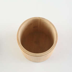 Cubo de Basura Inteligente, Ecológico y Moderno de Bambú con Tapa Abatible para Cocina, Dormitorio, Oficina, Sala de Estar, con Contenedor de Madera - Product Image 5