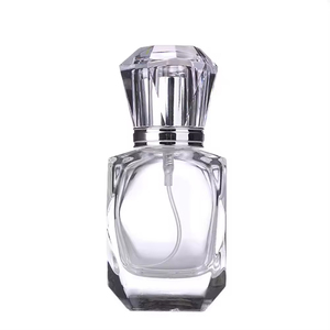 Wholesale 30ml Glass Empty Perfume <b>Spray</b> Bottle <b>Silver</b> Pump Empty Square Glass Perfume Bottle - Product Image 3