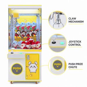 Machine à poupées personnalisable, jeu d'arcade à monnayeur pour le divertissement des enfants dans les centres commerciaux - Product Image 4