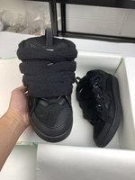 Sneakers plateforme unisexes, chaussures décontractées tendance, chaussures à lacets de créateur
