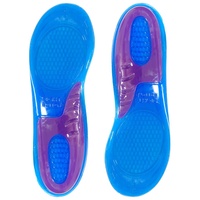 Nouvelles semelles orthopédiques en silicone pour chaussures de sport, coussinets massants en gel absorbant les chocs pour le soutien de la voûte plantaire
