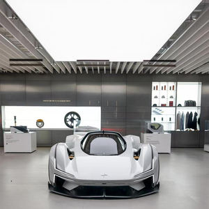 แผงฝ้าเพดานแบบนุ่มพร้อมไฟ LED แบ็คไลท์ สีขาวด้านไร้รอยต่อ สำหรับตกแต่ง<span class=keywords><strong>ภายใน</strong></span>งานแสดงสินค้าเชิงพาณิชย์ - Product Image 2