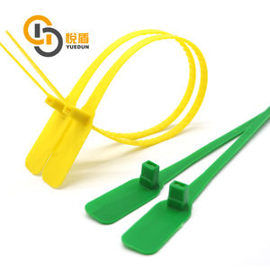 Etiqueta de Seguridad de Plástico Desechable de Alta Seguridad con Logotipo Personalizado, Diseñada para <span class=keywords><strong>Ropa</strong></span>, Sello de Seguridad Autoblocante de 400 mm de Longitud - Product Image 4