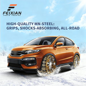 Chaînes à <span class=keywords><strong>neige</strong></span> antidérapantes universelles en acier au manganèse à neuf grilles pour voitures et SUV État neuf - Product Image 5