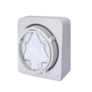 Ventilador de ventilación FU9801B IP54 con filtro de polvo y unidad de parrilla de ventilador - Product Image 1