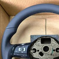 Volant en cuir pour Volkswagen CC MAGOTAN VW Golf 6 Golf 7 R MK6 MK7 MK7.5 Polo Gti Tiguan Passat Jetta Passat B8