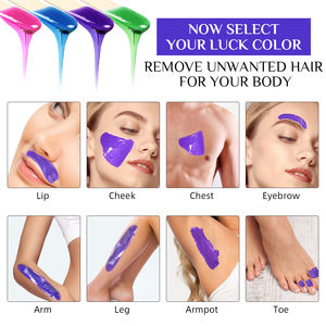 WaxKiss 제모 제모 전기 왁스 워머 전체 키트 500ml 왁싱 냄비 히터 키트 여성과 남성 제모 - Product Image 2