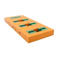 Isolateurs de support de barre omnibus PMJ8-4 4P DMC, serre-barre omnibus, isolateur de fixation de barre en cuivre, support de barre omnibus basse tension 120mm GCK OEM ODM