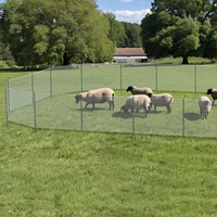 Hoogwaardig elektrisch omheiningsnet, draagbare beveiligingsbarrière voor vee op de boerderij