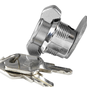 Serrure à came pour boîte aux lettres à sécurité optimale, en alliage de zinc et laiton, 2 clés, pour équipement de grue à pinces de divertissement, pièces de serrure pour armoire de boîte aux lettres publique - Product Image 1