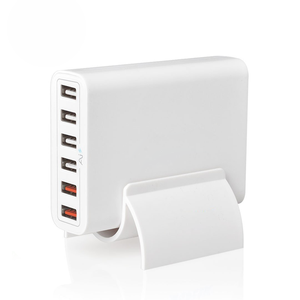 Caricabatterie per <span class=keywords><strong>Cellulari</strong></span> 60W con 6 Porte USB, Stazione di Ricarica Multi-Dispositivo per iPhone 15 14 13 12 - Product Image 3