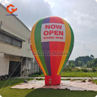 Ballon à air chaud géant gonflable réplique ballon de sol Grant Opening ballon de publicité sur le toit avec logo