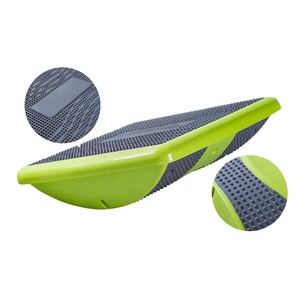 Planche d'équilibre pour l'exercice du corps, planche à bascule carrée en plastique, 36x36x9,5 cm, 1,57 kg - Product Image 3