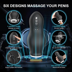 Envío Rápido desde Almacén en EE. UU., Dispositivo de Masaje Vibratorio con Ventosa Automática para Avión, Estimulador de Glande, <span class=keywords><strong>Masturbador</strong></span> <span class=keywords><strong>Masculino</strong></span> para Adultos - Product Image 3