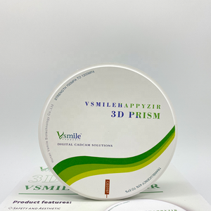 Blocco di zirconio dentale forniture di laboratorio ceramica per odontoiatria fresatrice Cadcam laboratorio dentale - Product Image 3