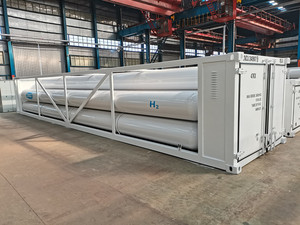 9 tubi CNG tubo contenitore da 40ft Skid cilindro CNG tubo Skid contenitore serbatoio rimorchio - Product Image 3