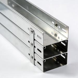 Bandeja portacables de acero galvanizado en caliente de 100 x 150 mm, tipo escalera, con ranura, <span class=keywords><strong>caja</strong></span> portacables galvanizada en caliente - Product Image 1