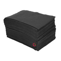 Bavoirs de tatouage jetables noirs/roses tatouage tampon propre couverture de Table tampon propre pour serviettes dentaires patients fournitures d'accessoires de tatouage