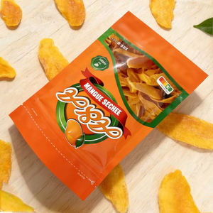 Bolsas de plástico personalizadas papel de aluminio a prueba de olores 70g 226G 500g galletas en polvo galletas chips dulces aperitivos comida gomosa bolsa de pie - Product Image 3