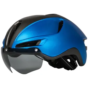 CECPSC標準カスタムバイクヘルメット調整可能なサイズサイクリング自転車ヘルメットメーカー点滅警告灯付き