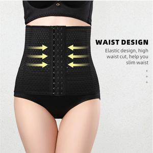 Nhà Máy Bụng Vành Đai Cơ Thể Hình Thành Rỗng Trong Thoáng Khí Chặt Chẽ Corset Thép Tráng Thể Thao Phụ Nữ Sau Sinh Eo Huấn Luyện Viên Shaper - Product Image 4