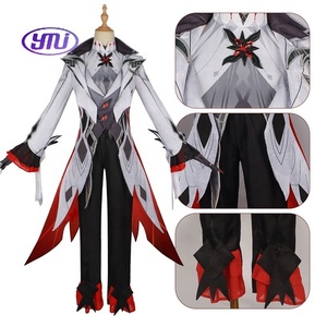 Costume de cosplay Genshin Impact Fatui Arlecchino Knave Yimeijia, ensemble de vêtements unisexe pour adulte, tenue de fête, anime - Product Image 5