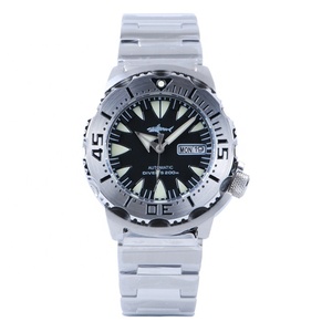 Prix d'usine, livraison gratuite par FedEx, montre de plongée automatique HEIMDALLR Monster Sapphire 20atm en acier inoxydable pour homme, en vente - Product Image 2