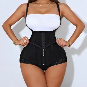 Nouveau Body Sculptant en Nylon Antibactérien, Modèle Transfrontalier, Une Pièce avec Fermeture Éclair et Boutons, Conception Double Couche, Effet Ventre Plat et Amincissant - Product Image 2