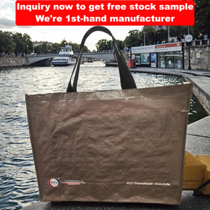 أكياس مصنوعة حسب الطلب من شركة التصنيع الأصلية صديقة للبيئة قابلة لإعادة التدوير بطلاء لامع حقيبة حمل للترويج ومشاريع المنظمات غير الهادفة للربح - Product Image 3