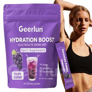 Meilleure vente en usine de poudre végétalienne de pré-entraînement Supplément d'exercice Poudre d'hydratation électrolytique Reconstituer la poudre de boisson énergétique - Product Image 1