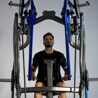 Nouveaux Produits 2026 : Équipement de Gymnastique Rosen Fitness Iso Lateral D.Y. à Trois Couches de Revêtement Rameur pour la salle de sport