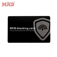 Blocage de cartes RFID et NFC en papier aluminium antivol sans contact Blocage de cartes de crédit Protecteur de cartes maîtres