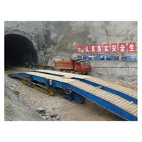 Chariot à chevalet à arc inversé pour machines de construction de tunnels