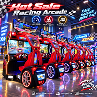 LST Wholesale Machine de jeu d'arcade de course automobile 42 pouces à monnayeur, simulateur de conduite