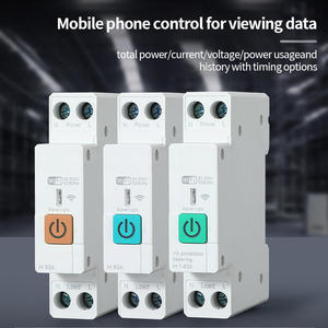 Disjoncteur intelligent LCTC Tuya 1-63A sur rail DIN avec minuterie sans fil, surveillance de la <span class=keywords><strong>tension</strong></span> et du courant pour la maison et l'automatisation - Product Image 5