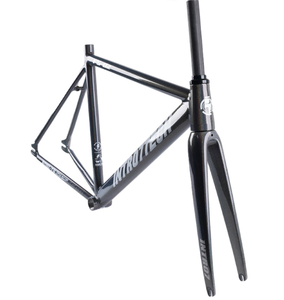 Cadre de vélo à pignon <span class=keywords><strong>fixe</strong></span> en aluminium 700C, directement de l'usine, avec fourche en carbone, personnalisable - Product Image 4