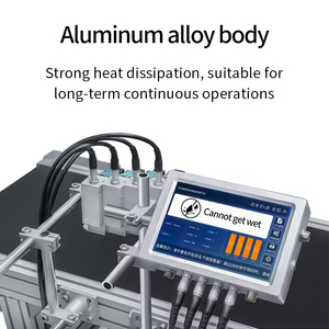 מסך dm 7 אינץ 4 אינץ ראש הדפסה ארבעה הזרקת דיו תרמית מדפסת הזרקת דיו באינטרנט - Product Image 3
