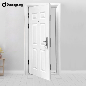 <span class=keywords><strong>Porte</strong></span> d'entrée extérieure en <span class=keywords><strong>acier</strong></span> Corten, finition rouille, <span class=keywords><strong>acier</strong></span> résistant aux intempéries pour maison industrielle moderne - Product Image 3