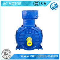 Moteur à induction électrique Y3 homologué CE pour centrales électriques avec rotor à barres en aluminium