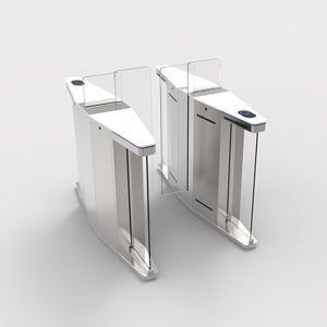 CHISUNG otomatik kapılar ve engelleri erişim kontrolü metro hızlı tam boy akrilik cam turnike sürgülü kapı için otel kulübü - Product Image 4