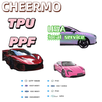 Échantillon Gratuit CHEERMO GT Film Protecteur TPU de Haute Qualité pour Voitures, Chaussures et Vêtements - Transparent 15m de Longueur
