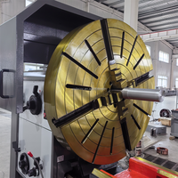 Tour horizontal CNC robuste Yade CW62125*3000 avec roulement de 3 mètres 6 #   Mandrin à 4 stations d'outils, vitesse du mandrin de 5,4 à 720 tr/min