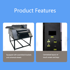 Pantone-Chứng nhận 6090 UV dtf máy in chất lượng cao 6090 UV dtf máy in trên acrylic, gỗ, kim loại với LED chữa công nghệ - Product Image 3