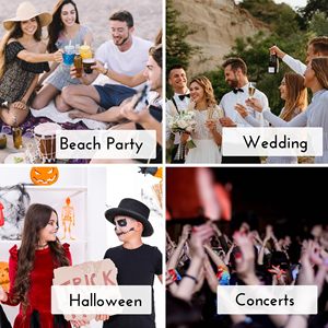 Pulseras Tejidas de Alta Calidad Personalizadas para Regalos de Boda para Invitados, Muñequeras de Tela para Fiestas, Eventos y Conciertos - Product Image 3