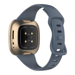 <span class=keywords><strong>Bracelet</strong></span> de Sport étanche de couleur unie pour hommes et femmes, <span class=keywords><strong>Bracelet</strong></span> de remplacement pour <span class=keywords><strong>Fitbit</strong></span> <span class=keywords><strong>Versa</strong></span> <span class=keywords><strong>3</strong></span>/Sense Slim TPU - Product Image 3
