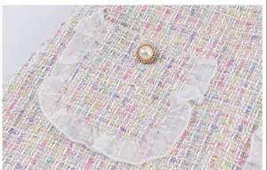 Ropa al por Mayor para Niños, Vestidos Largos de Algodón con Cuentas de Algodón y Rayas de Colores para Bebés - Product Image 3