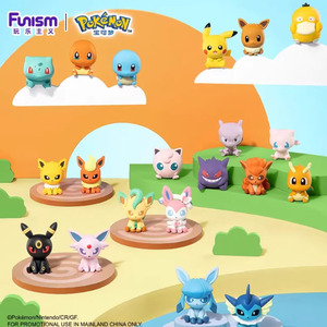 YQBoard Games Collezione Premium Fun Ism Pokémon Poké Ball Figurine Blind Box Go Game Eevee Dormiente Confezione Regalo in Acrilico - Product Image 6