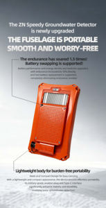 גילוי מקור מים רגיש במיוחד: מכשיר איתור מים עם עומק לבחירה: ADMT-180ZN 300ZN 600ZN - Product Image 6